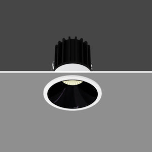 JS-TRL Dupple-02 7w Round Fixed Colored Reflector Cob Downlight