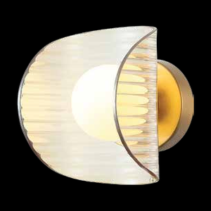 JS-SBL ER-07-255 Black & Smoke Led Wall Lights