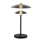 JS-SBL ER-10-311 Black & Coffee Led Table Lamp
