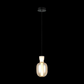 JS-SBL ER-10-318 White & Smoke Glass Hanging Lights
