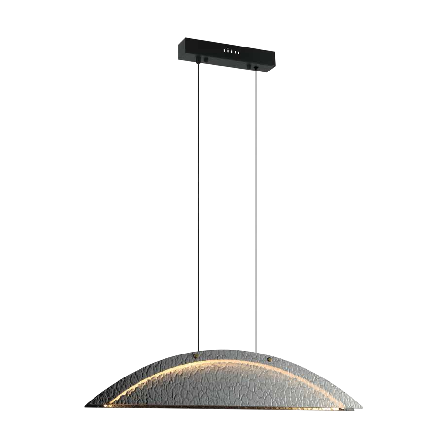 JS-SBL ER-10-323 Black & Smoke Modern Chandeliers