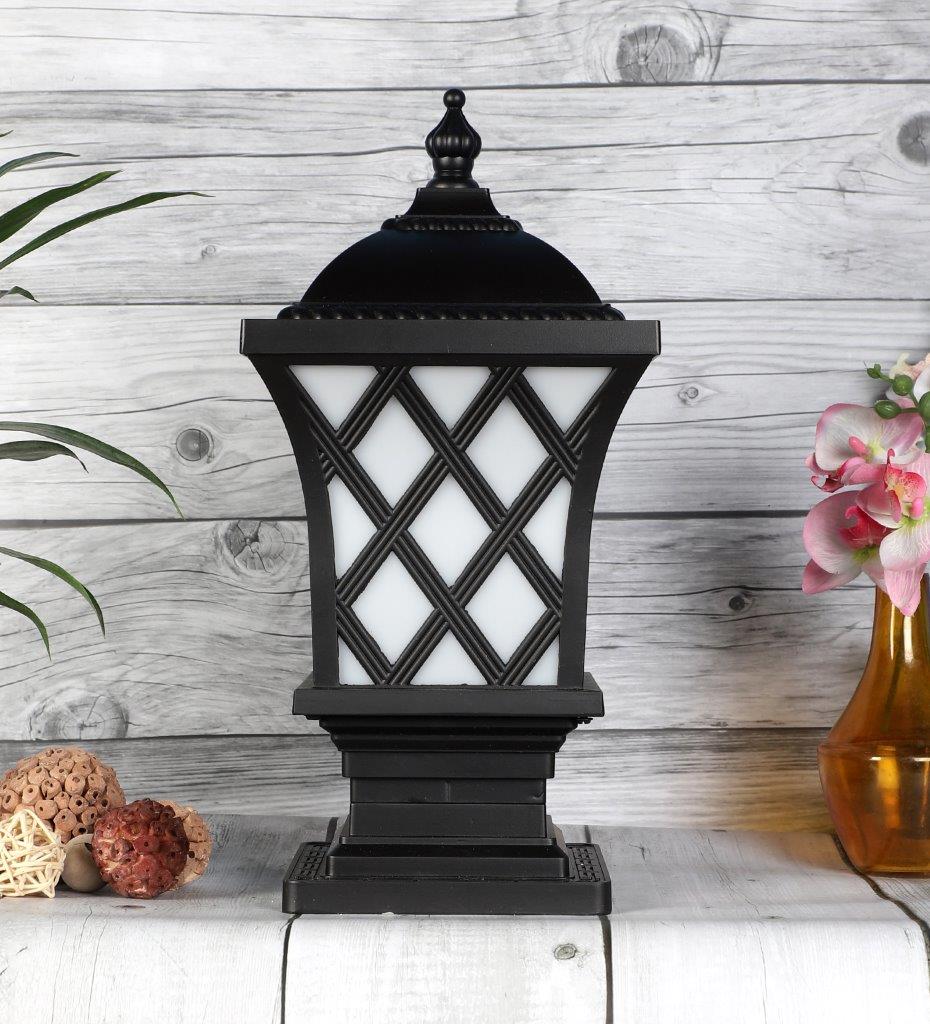 ELIANTE Copper Brown Aluminium Outdoor Gate Light - EXPREES- COFFEE