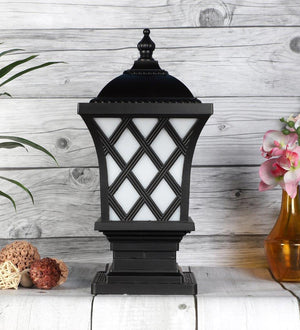 ELIANTE Copper Brown Aluminium Outdoor Gate Light - EXPREES- COFFEE