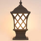 ELIANTE Copper Brown Aluminium Outdoor Gate Light - EXPREES- COFFEE