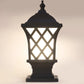 ELIANTE Copper Brown Aluminium Outdoor Gate Light - EXPREES- COFFEE