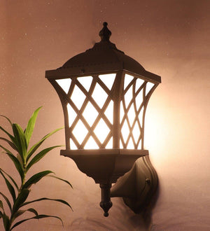 ELIANTE Grey Aluminium Outdoor Wall Light - EXPREES- WL- GREY