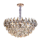 JS-SBL FL-10-015 Smoke & Clear Crystal Chandeliers