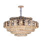 JS-SBL FL-10-017 Smoke & Clear Crystal Chandeliers