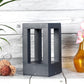 ELIANTE Grey Aluminium Outdoor Gate Light - FOLLRLEG- 12WATT
