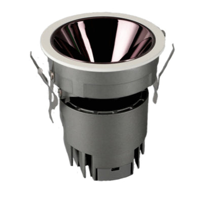 JS-TRL Flare 12w Round In-Ceiling Tilt Colored Reflector Cob Downlight