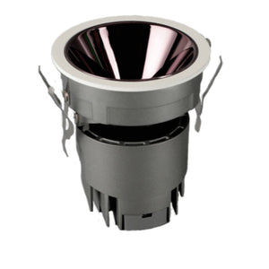 JS-TRL Flare 18w Round In-Ceiling Tilt Colored Reflector Cob Downlight