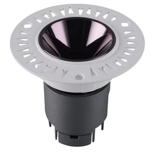 JS-TRL Flare-Trimless 18w Round In-Ceiling Tilt Colored Reflector Cob Downlight