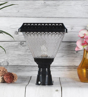 ELIANTE Black Acrylic Outdoor Gate Light - G 20