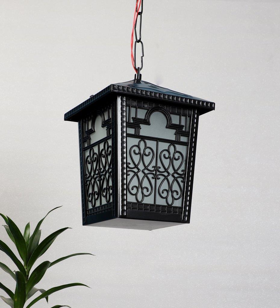 ELIANTE Black Iron Hanging Light - GABBAR- PP