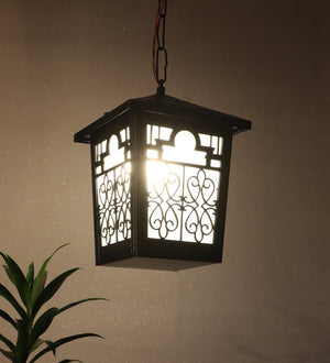 ELIANTE Black Iron Hanging Light - GABBAR- PP