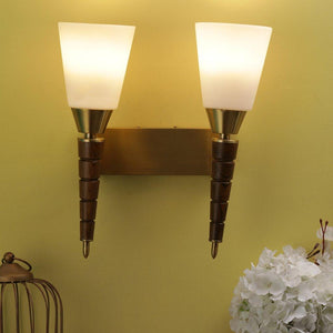 Gold Metal Wall Light - GB-30-2W-MIX - Included Bulb