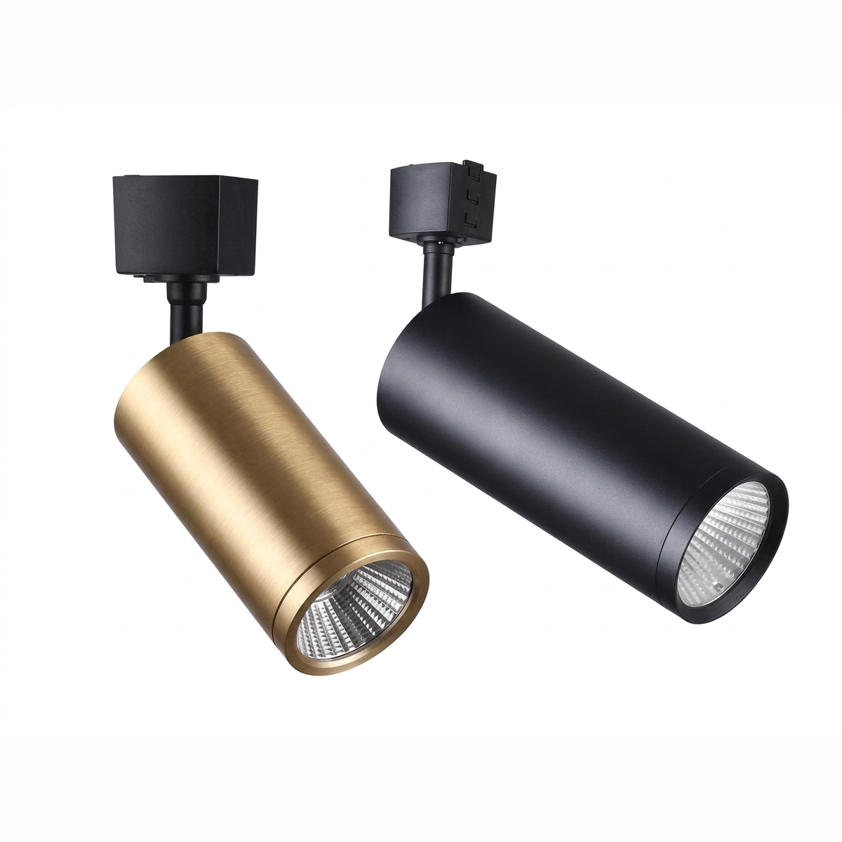 Eliante Track Spotlight – White / Black / Gold, 12W (GCT-502)