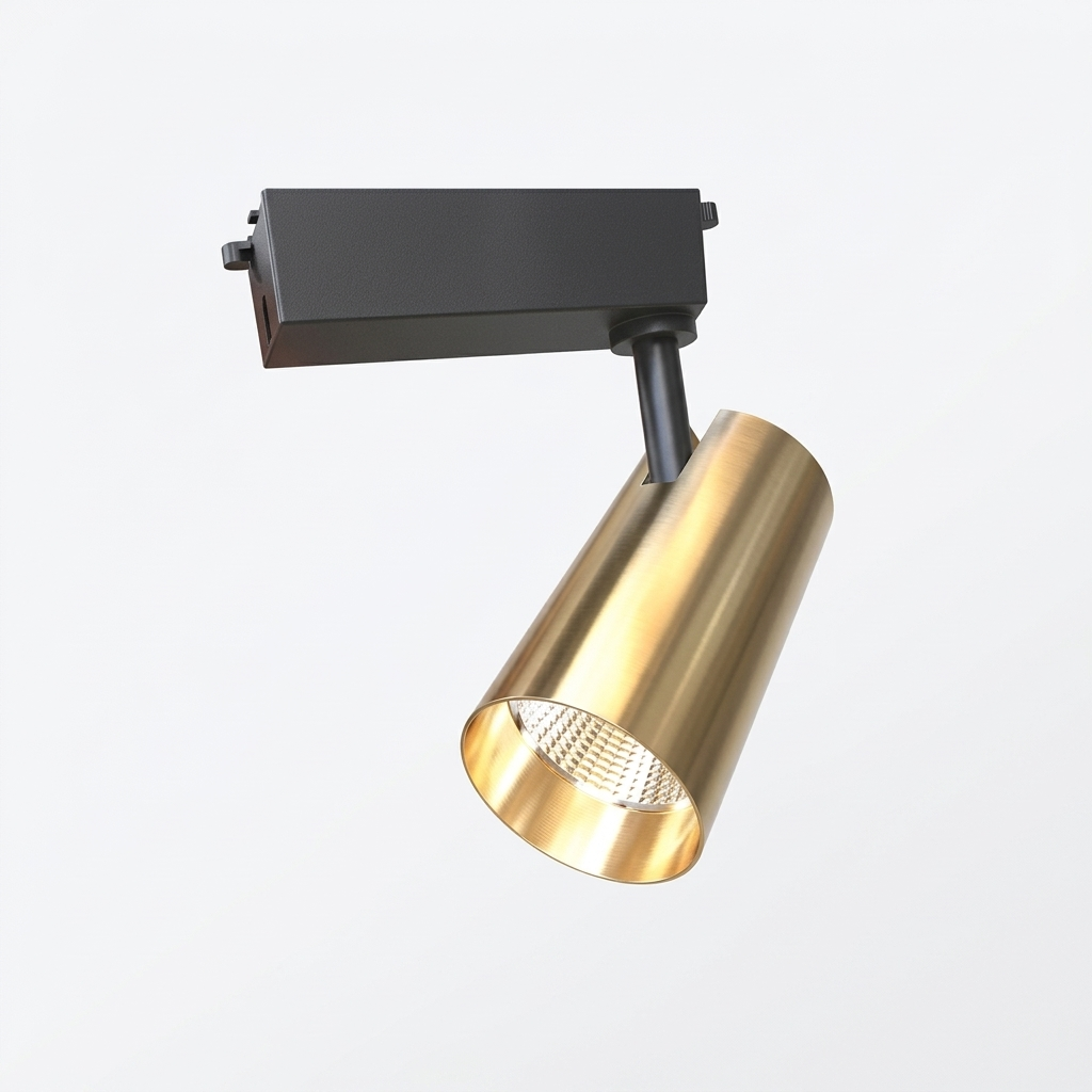 Eliante Designer COB Track Light – Brass, 30W (GCT-518)