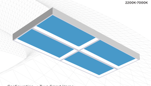 JS-LYT_Sky Light Ultra-Thin LED Ceiling Panel - Surface Mount | GL-SKY-8089