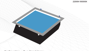 JS-LYT_Sky Light Highlighter LED Downlight - Rectangular & Square 40deg Beam | GL-SKY-QRD/JCD