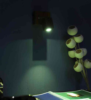 Velmora Brown Iron Wall Light  | Inbuilt LED | Included Bulb | Eliante by Jainsons Lights