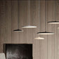 JS-GL-007H1 - BLACK, WHITE, GREY(CUSTOMISABLE) METAL & ACRYLIC Modern Hanging Light