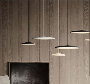 JS-GL-007H1 - BLACK, WHITE, GREY(CUSTOMISABLE) METAL & ACRYLIC Modern Hanging Light