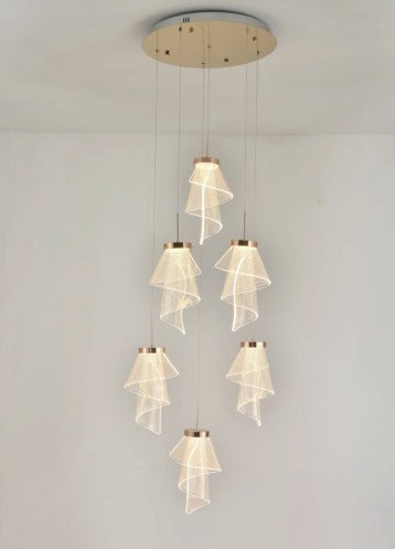 JS-GL-1057-6 - Cluster Hanging Light