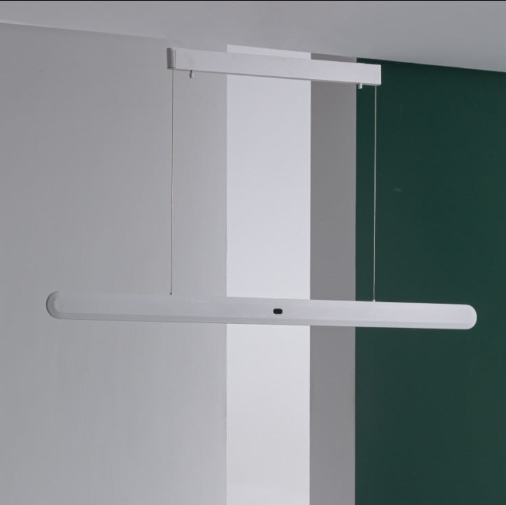 JS-GL-22008 - White Metal & Acrylic Modern Hanging Light