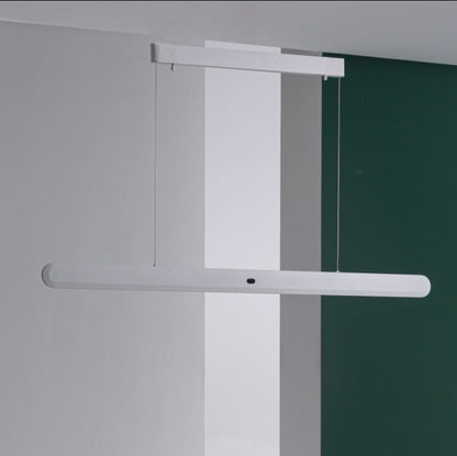 JS-GL-22008 - White Metal & Acrylic Modern Hanging Light