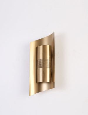 JS-GL-2304-W - Antique Brass Metal Modern Wall Light