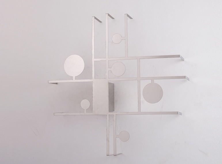 JS-GL-2311 - Chrome Metal Modern Wall Light
