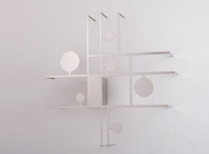 JS-GL-2311 - Chrome Metal Modern Wall Light