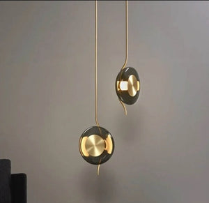 JS-GL-2394-1 SM, AMB - Modern Hanging Light