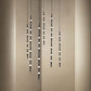 JS-GL-2541-1000 - Brushed Black Metal & Acrylic Modern Hanging Light