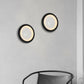 JS-GL-3409-W-BK - BLACK METAL Led Wall Light