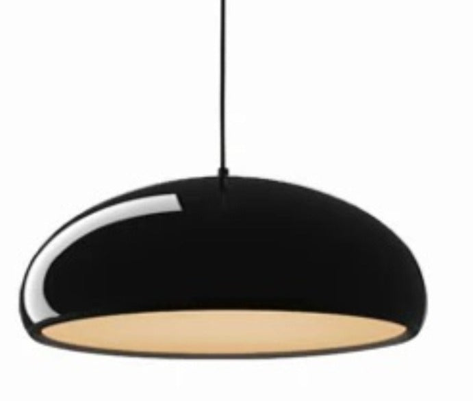 JS-GL-4010-400 - Black (Customizable) Metal & Acrylic Modern Hanging Light
