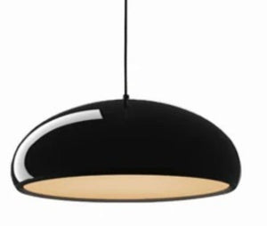 JS-GL-4010-400 - Black (Customizable) Metal & Acrylic Modern Hanging Light