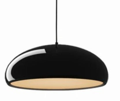 JS-GL-4010-400 - Black (Customizable) Metal & Acrylic Modern Hanging Light