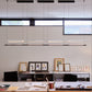 JS-GL-5307-4 - Black & White Metal & Acrylic Led Hanging Light