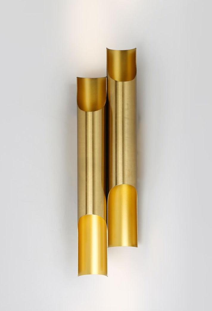 JS-GL-6210-2AB - Antique Brass Metal Modern Wall Light