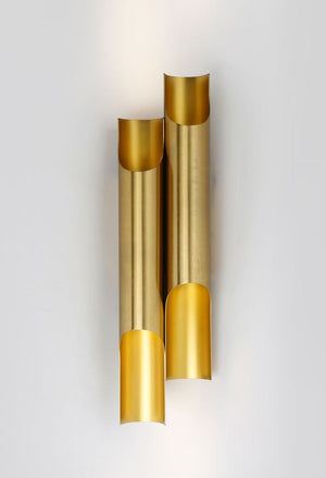 JS-GL-6210-2AB - Antique Brass Metal Modern Wall Light