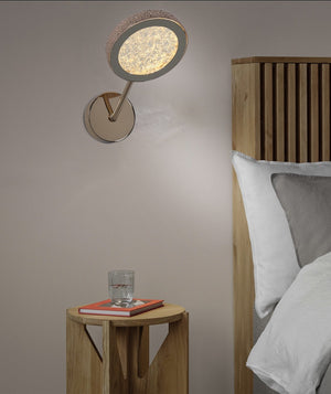 JS-GL-83995-1 - French Gold Metal & Acrylic Modern Wall Light
