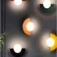 JS-GL-885-W - Multicolour Metal & Glass Modern Wall Light