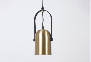 JS-GL-FY03-AB (ADJUSTABLE) - ANTIQUE BRASS & BLACK & WHITE METAL Cluster Hanging Light
