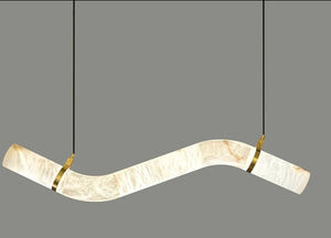 JS-GL-MBP-HZ - Antique Brass Metal & Ceramic Luxury Chandelier