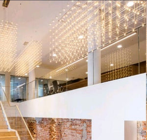 JS-GL-MD1606-LGD - GOLD METAL Cluster Hanging Light
