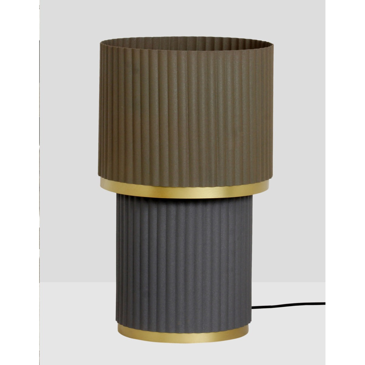 0026-T BR-GR 1XE27 Table Lamp