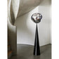 JS-GL-029-1F - Gun Black Metal & Acrylic Modern Floor Lamp