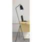 JS-GL-2047 - Black & White Metal Modern Floor Lamp